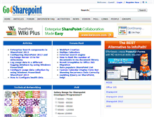 Tablet Screenshot of go4sharepoint.com